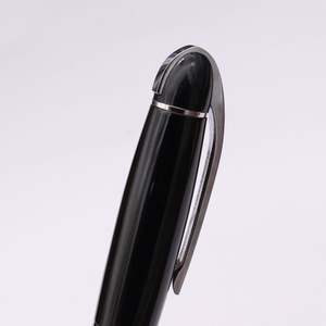 Bolígrafos de Lujo con Logotipo Personalizado, Bolígrafos Clásicos de Metal Negro y Plateado con Cuerpo de Plástico, Elegantes Bolígrafos de Rodillo y Pluma Estilográfica para Promociones - Product Image 5