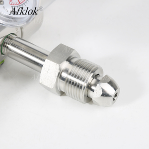 Độ tinh khiết cao với hai máy đo áp suất cao OEM phòng thí nghiệm khí công nghiệp oxy N2O Hydro xi lanh Điều khiển điều chỉnh áp suất - Product Image 5