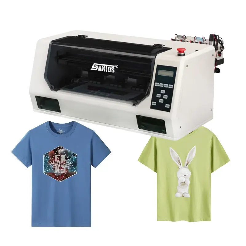 On Sale A3 DTF printer printing machine 30cm DTF Printer T-shirt bags coats sweaters digital printing machine