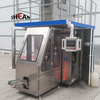 Machine d'Emballage Remplissage et Scellage de Cartons Brique pour Jus Prix Usine avec Applicateur de Paille pour 125ml 200ml 500ml