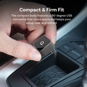 Ottocast Mini ポータブル ワイヤレス CarPlay & Android Auto アダプター <span class=keywords><strong>Bluetooth</strong></span> 4.2搭載 USB Type-A ユニバーサルカー対応 - Product Image 2