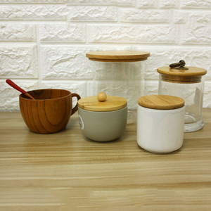 Tapas de Madera para Frascos, Reutilizables, de Bambú, Haya, Pino, Nogal, Tamaños y Colores Personalizables - Product Image 3