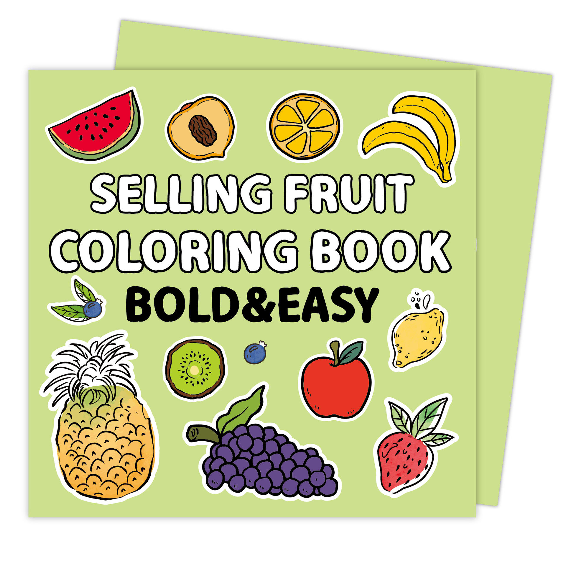 Livre de coloriage-Fruit