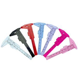 Vente en gros, Mini règle permanente en plastique de 80mm pour mesurer le maquillage des sourcils - Product Image 3