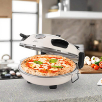 Offre Spéciale de cône de pizza de chapati de crêpe électrique de coquille automatique commerciale de double couche avec la casserole