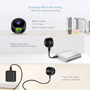 กล้อง Full HD 1080P กล้องวงจรปิดไร้สาย WIFI รุ่น A9 กล้องอินฟราเรดมองเห็นในเวลากลางคืน พร้อมรีโมทคอนโทรล กล้อง IP ไร้สาย - Product Image 3