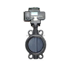 Electric Butterfly Valve Ductile Iron Wafer Flange 220V Actuator EPDM Seat DN65 <strong>2</strong>.5Inch for HVAC Water System - Product Image 5