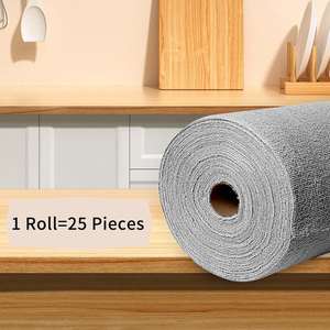 Rollos de Paño de Microfibra Multiusos Tear Away Modern, 100 Piezas, Personalizados, Absorbentes, Desechables, Gruesos, Súper Absorbentes para Cocina y Auto - Product Image 3