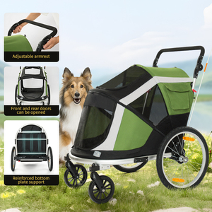 Vente en gros de <span class=keywords><strong>remorque</strong></span> à <span class=keywords><strong>vélo</strong></span> pliable extra large E Bike Dog Trailer à vendre - Product Image 4