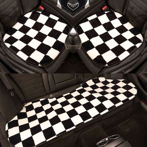 Custom Full Set Auto Seats Cushion <b>Car</b> <b>Interior</b> Accessories Seat Cushion Three-piece Set Universal - Product Image 1