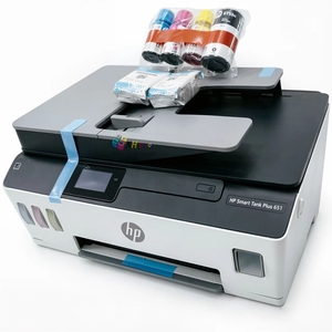 <span class=keywords><strong>HP</strong></span> Smart Tank Plus 651 Wireless All-in-One (quasi nuovo, 95%) - Stampante a getto d'inchiostro wireless multifunzione <span class=keywords><strong>HP</strong></span> 651 A4 con scanner e copiatrice a colori - Product Image 1