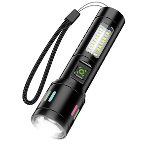 High Brightness <b>Rechargeable</b> <b>Flashlight</b> KSC 1578 LED Torch With Strap For Outdoor Use - Product Image 1