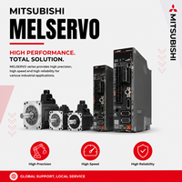Moteur servo AC Mitsubishi HG-KN43 MELSERVO-JE 400W à faible inertie pour l'automatisation industrielle