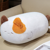 Adorable Coussin en Peluche Chaton, Doux et Moelleux, Poupée Chat Rembourrée, Coussin de Canapé Anti-Stress, Jouet en Peluche Décoratif pour la Maison, Cadeau