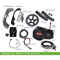 Bafang Ultra G510 Kit de moteur central pour vélo électrique CAN UART 48V 52V 1000w EMTB pour vélo de montagne électrique/Moteur à entraînement central M620 avec gros pneus