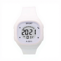 Jam Tangan Digital Multifungsi Plastik LED Fashion Grosir 2026, Jam Tangan Sport Digital untuk Pria Wanita Pelajar, Jam Tangan Elektronik