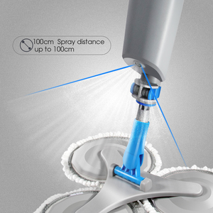 Masthome ไม้ม็อบไมโครไฟเบอร์3 In 1,ไม้ม็อบถูพื้นเรียบใช้ทำความสะอาดได้ง่ายไม่ต้องใช้มือ - Product Image 6