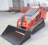 LIVRAISON GRATUITE KATOCASE Chine Mini-chargeuse compacte sur chenilles 0,4 tonne avec moteur diesel Kubota, godet de 0,2 m et roulement de boîte de vitesses court