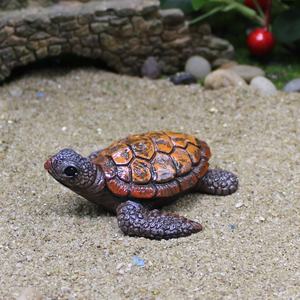 Harsen Handwerk Schildpad Ornamenten Voor Tuin Micro-Landschap Aquarium Kerst Micro-Landschap Zeedieren Cross-Border Kerst - Product Image 4