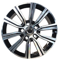 Tempa Khusus 12000T |   Standar DOT |   MOQ 4 18-24 Gloss Black Multi Face Multi Spoke Velg Aluminium Alloy Baru Garansi 6 Tahun