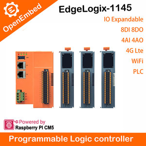 EdgeLogix-1145 ไอโอที เกตเวย์ ซูเปอร์-แคป คอนโทรลเลอร์ PLC สำหรับงานอุตสาหกรรม รองรับการเขียนโปรแกรม ขยาย IO รองรับการสื่อสาร RS485 ใช้ได้กับ Raspberry PI CM4 - Product Image 1
