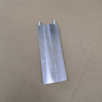 Bloc de refroidissement à eau en aluminium de 60 mm de large, double plan, refroidisseur liquide pour boîtier d'ordinateur, haute qualité