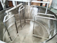 Mozzarella Cheese para Pizza Making Machine Cheese Vat