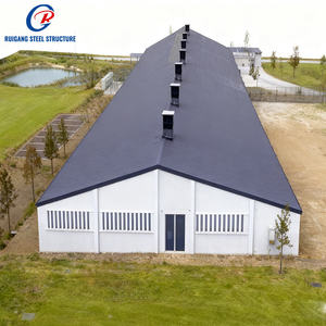 Struttura Prefabbricata in Acciaio per Allevamento di Pollame, Gabbie per Polli/Mucche/Pecore/Maiali - Product Image 4