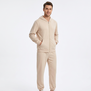 Sweat-shirt à capuche noir pour homme, manches longues, couleur unie, survêtement décontracté avec poches latérales, 100% coton, vêtements d'automne - Product Image 3