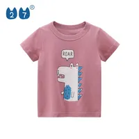 Kinderen Kleding Katoen Kinderen T-shirt Baby Meisjes Korte Mouwen T-shirts Casual Peuter Tee Tops