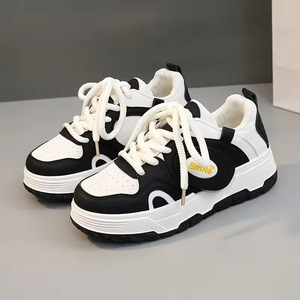 HF6606 Nouvelles chaussures pour femmes 2025 Été et automne Respirantes Semelle épaisse Sports et décontractées Polyvalentes Chaussures pour femmes - Product Image 1