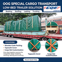 OOG Cargo Flat Rack Open Top BBK sur Navire Porte-Conteneurs Opération en vrac Agent maritime vers les États-Unis DDP Porte à Porte Service le plus rapide