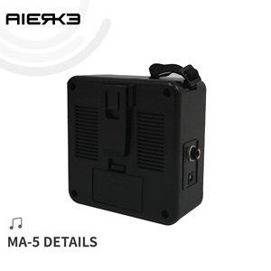 Aierke Nhà Máy Âm Thanh Bay Trực Tiếp Di Động Bakzo Guitar Âm Thanh Khuếch Đại <span class=keywords><strong>Mini</strong></span> Retro Loa Ma-05 - Product Image 4