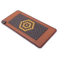 Matelas Luxuryade T85 Bio à infrarouge lointain, tourmaline, ions négatifs, PEMF, contrôle de température 30-70°C, minuterie 1-12 heures, sac de transport