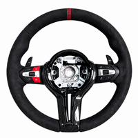   Volant F30 M Sport avec garniture en fibre de carbone pour F10 F20 F22 F32 F36 F80 M3 M4 M5 E90 E70 X5 Volant personnalisé