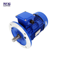 Moteur électrique asynchrone à induction en aluminium de haute qualité, série ML B5, grande bride, couleur argent et bleu, 0,1-325 kW, vente chaude