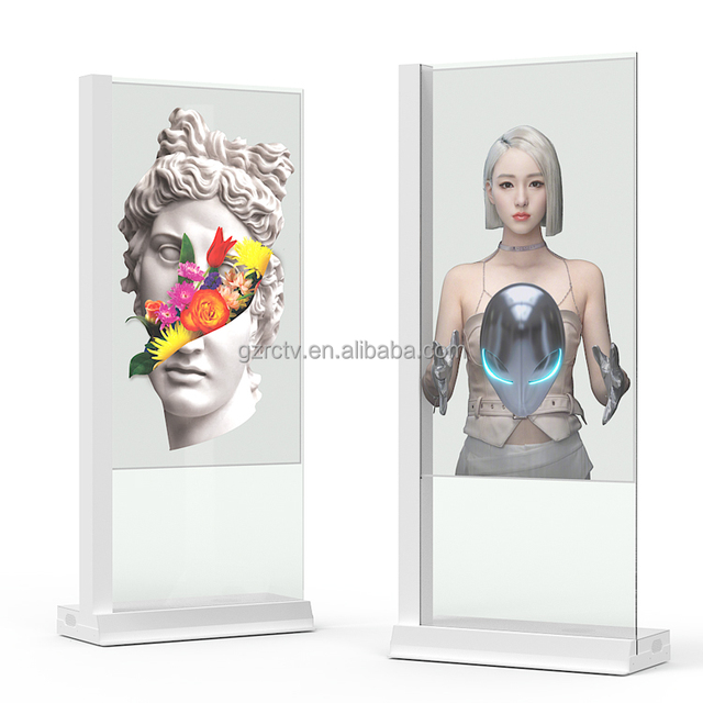 Indoor 30/55" Ultra-Thin Transparent OLED Display Screen Touch for Elevator Retail Store Shopping Mall Subway Commercial SDK