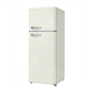 Hot Sale Customizable 12V/24V Double Doors Portable Fridge Air Cooling <b>Freezer</b> for Hotel Household Use 218L Capacity 12 Volt - Product Image 3