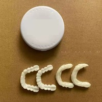Fundas de Silicona para Dentaduras Postizas, Carillas de Blanqueamiento Dental de Plástico para Dientes Superiores e Inferiores, Accesorios Dentales Multiusos, Venta al Por Mayor