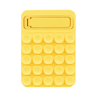 Support de téléphone universel à ventouse double face antidérapant en silicone avec 25 ventouses pour fixation murale