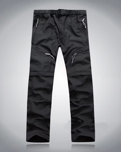 <span class=keywords><strong>Pantaloni</strong></span> Tecnici Leggeri da <span class=keywords><strong>Trekking</strong></span> e Escursionismo, Impermeabili, Convertibili in Pantaloncini Cargo Staccabili per Uomo - Product Image 6