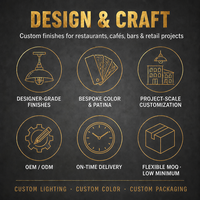 Luminaire suspendu vintage industriel noir compatible E26 E27 pour restaurant, bar, café, loft