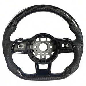 Volant sport en carbone de qualité supérieure pour VW <span class=keywords><strong>Golf</strong></span> Passat Polo B8 B7 B5 B5.5 B6 CC R32 MK3 - Product Image 6