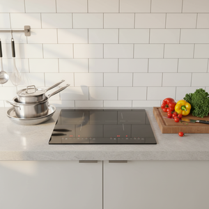 Table de cuisson à induction encastrable <span class=keywords><strong>2</strong></span> <span class=keywords><strong>feux</strong></span> certifiée ETL, 1800W, 110-120V, portable, pour cuisines domestiques aux États-Unis et au Canada - Product Image 1