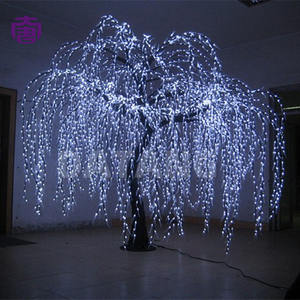 Luz Decorativa LED de Árbol de Sauce para Navidad, Decoración de Interiores y Exteriores para Festivales, IP65 Impermeable - Product Image 2