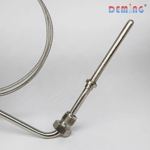 Thermocouple numérique OEM/ODM en acier inoxydable <span class=keywords><strong>306</strong></span> blindé à montage en angle droit, haute température, résolution 0,01°C, application intelligente - Product Image 3