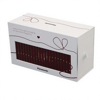 Caja de Regalo de Cartón Rígido de Lujo, Ecológica y Resistente, con Logotipo Personalizado, Ventana de Exhibición y Grabado en Relieve, Juego de Empaque de Alta Gama