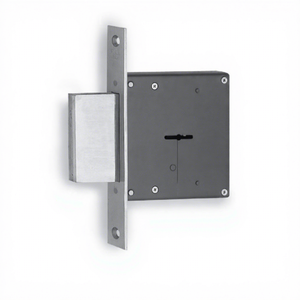 Cerradura de Embutir DOBLE MAP LOCK Modelo 240436, 4 Giroes, Latón Satinado, 3 Llaves, 310065 - Product Image 1