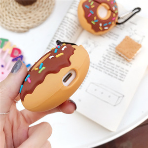 Cartoon Donuts Earphone Protective <strong>Cover</strong> for <strong>AirPods</strong> <strong>Case</strong> Soft Silicone Shockproof <strong>Cover</strong> - Product Image 5