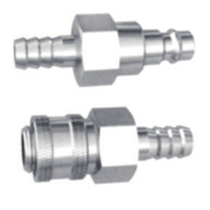 Adaptador macho roscado de acero inoxidable tipo cardán de conexión rápida KC1 para uso industrial - Product Image 2